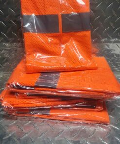 Qty 7 safety vest