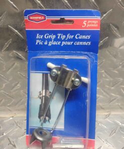 Ice pick tip for canes