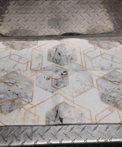 Diamond design 40 x 60 cm bath mat