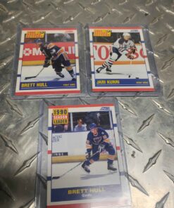 Qty 3 ....1990 record setters Jari Kurri and Brett Hull