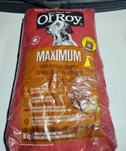 Ol Roy dog food maximum large 39 pound