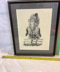 Framed Artwork signed by L. Roel(?)