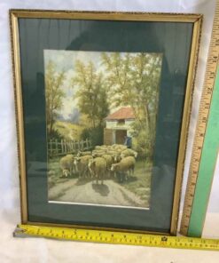 Framed Artwork “Going to Pasture”