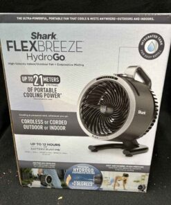 Shark Flex Breeze Hydro GO Indoor / Outdoor Fan - Corded and Cordless