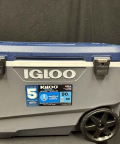 Igloo Cooler 85 Liters - Pull Handle and Wheels