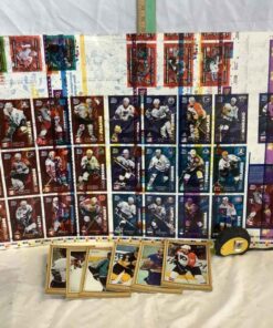 Uncut and Beehive Hockey Cards