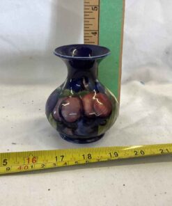 Moorecroft 3”h Vase - Leaves and Fruit