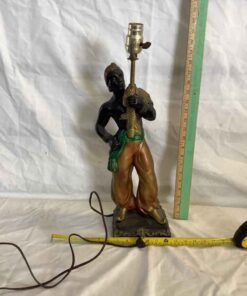 Vintage 1950s Blackamoor Lamp Base