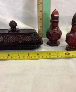 Avon Cape Cod Ruby Red Salt, Pepper and Butter
