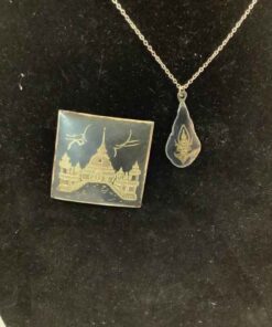 Sterling Silver Pendant and Broach