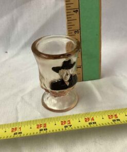 Toothpick Holder "Hop a Long Cassidy (William Boyd), peach #d 569/1000