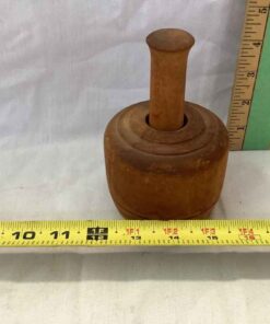 Antique wooden butter print - swan design