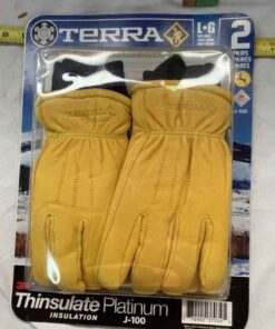 Terra Deer Skin Leather Glove Size L