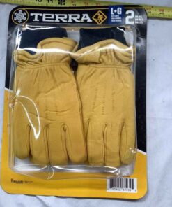 Terra Deer Skin Leather Glove Size L