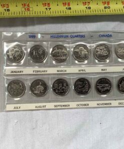 1999 Millennium Quarter Set