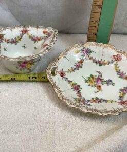 Dresden Condiment Bowl and Tray