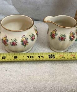 Sadler cream & sugar #3439