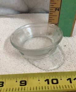 1940’s Officers Hat salt cellar by Paden City Glass