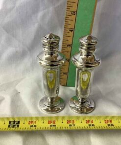 Silver- toned Salt & Pepper