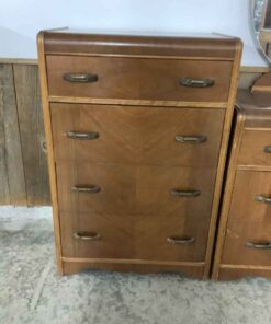 Waterfall Front 4 Drawer Chest