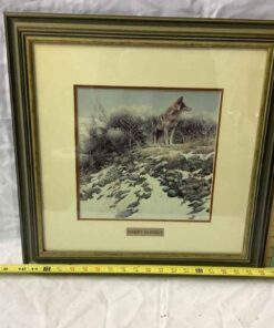 Robert Bateman framed artwork 19" x 19"