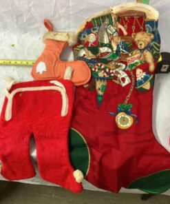 Vintage & Unfinished Christmas Stockings