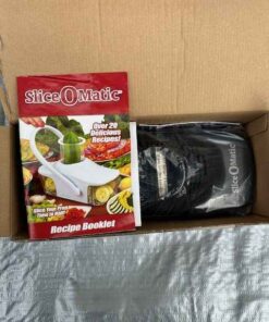 NEW  SliceOmatic with Recipe Booklet