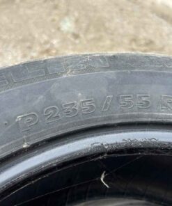 Set of 4 235x55xR17 inch Michelin Tires