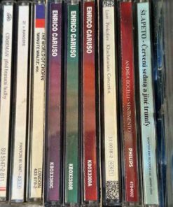 CDs with Opera Favourites like Enrico Caruso, Andrea Becelli, Julio Iglesias, etc.