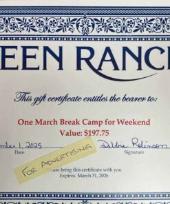 WEEKEND AT TEEN RANCH #1 kid