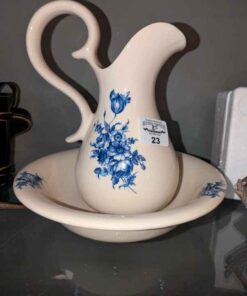 Pitcher and basin