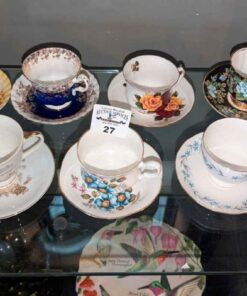 Tea cups and saucers