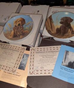 Field Puppies Limited Edition Collector Plates