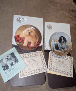 Field Puppies Limited Edition Collector Plates