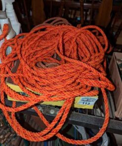Assorted lengths of roping