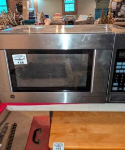 General Electric Stainless Steel finish Microwave