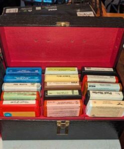 8 Track Tapes and case