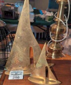Brass Sailboats
