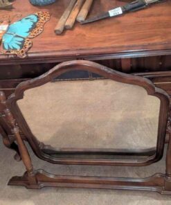 Dresser and mirror