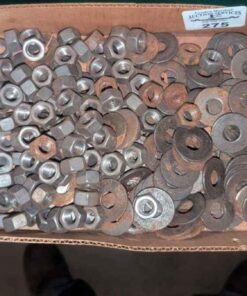 Hex nuts and washers