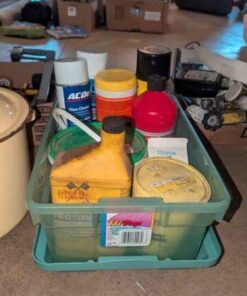 Variety of Automotive and household cleaners