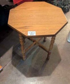Octagonal Wooden Side table