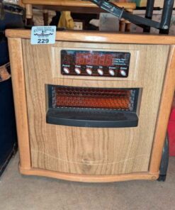 Infrared heater with remote control