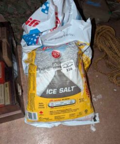 Bag of Sifto Ice Salt
