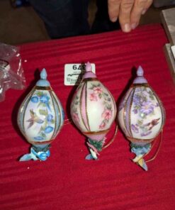 Lena Liu Bradford Exchange hummingbird ornaments