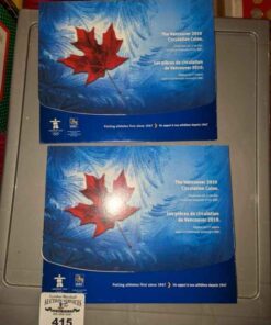 The Vancouver 2010 Circulation Coin sets