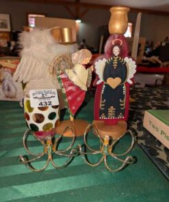 Christmas Themed Candle Stick holders