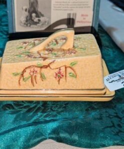 Vintage butter dish
