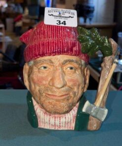 The lumberjack Royal Doulton Centennial Series Character mug
