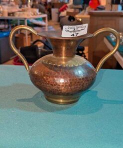Hammered Copper and Brass ware vase